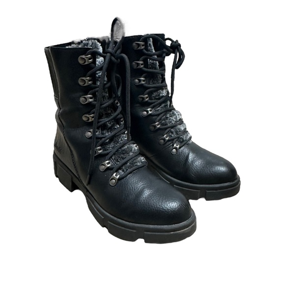 Blowfish Malibu Women’s Missi Tumbleweed Lace Up Combat Moto Boots EUC - Picture 13 of 16